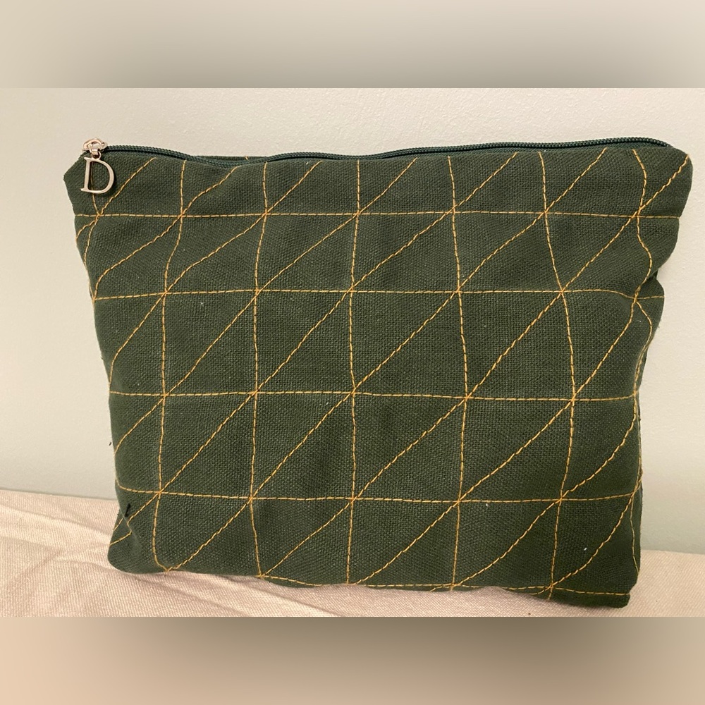 NEW Egyptian Cotton Makeup Bag